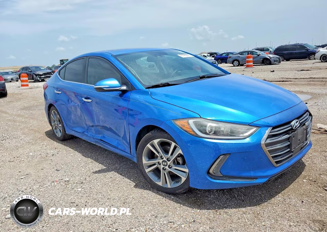 2017 Hyundai Elantra Limited VIN:KMHD84LFXHU359910 - 4