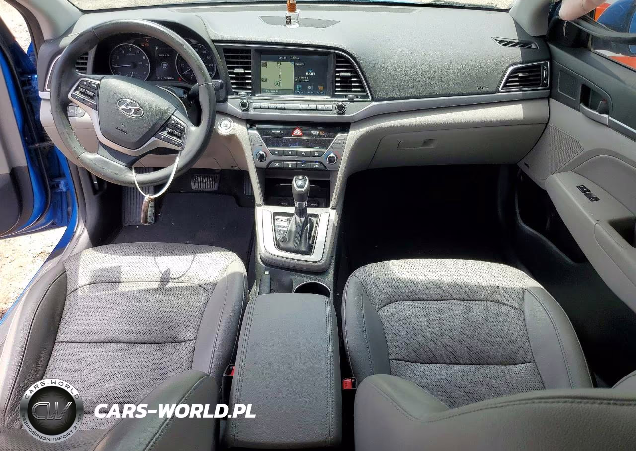 2017 Hyundai Elantra Limited VIN:KMHD84LFXHU359910 - 8