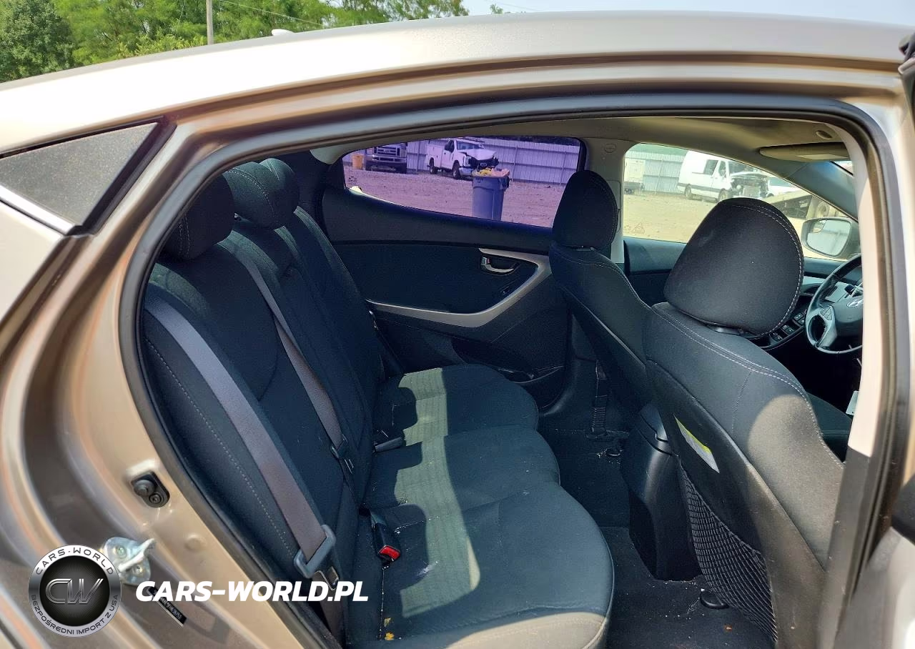 2015 Hyundai Elantra Se VIN:5NPDH4AE5FH638753 - 10