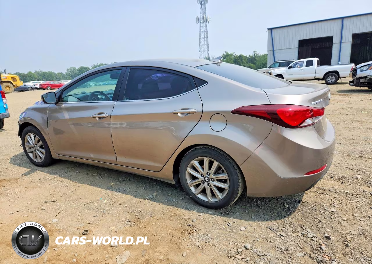 2015 Hyundai Elantra Se VIN:5NPDH4AE5FH638753 - 2