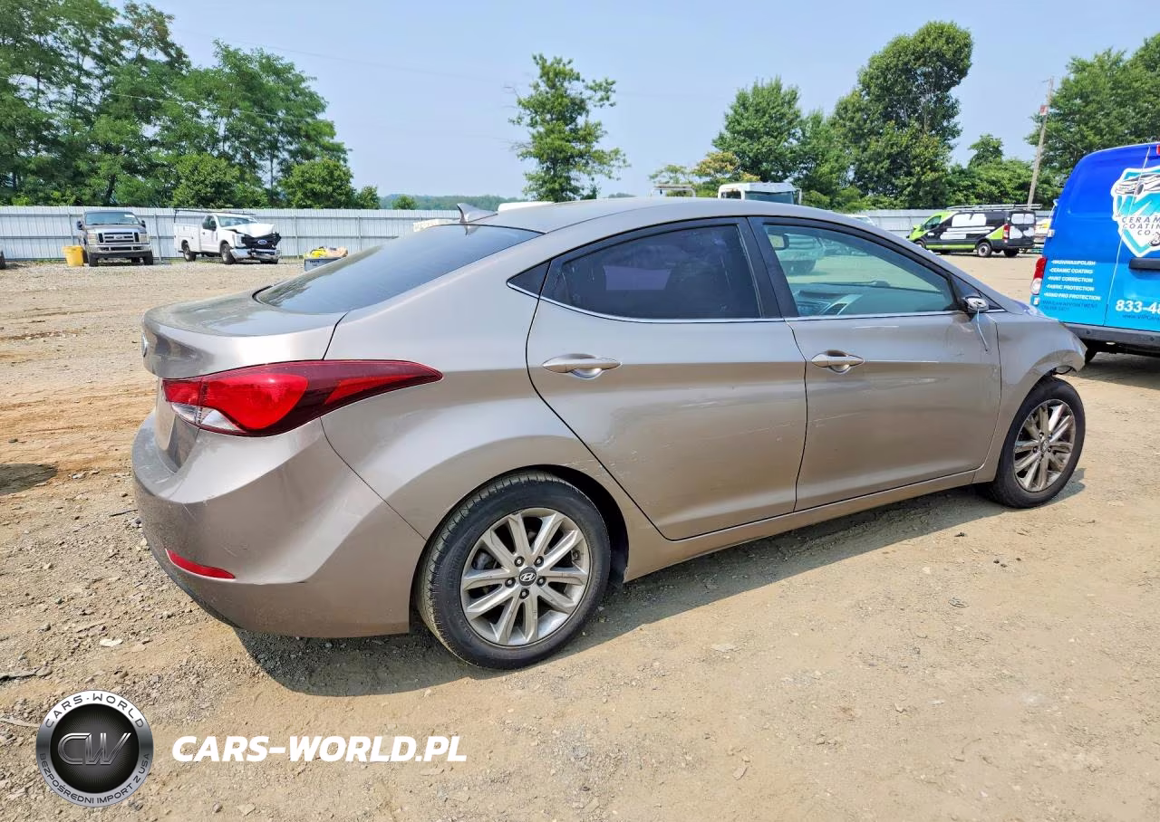 2015 Hyundai Elantra Se VIN:5NPDH4AE5FH638753 - 3