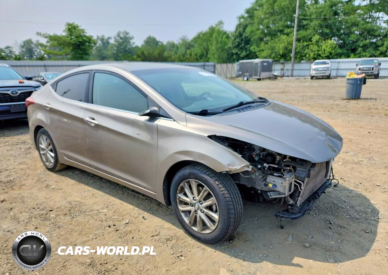 2015 Hyundai Elantra Se VIN:5NPDH4AE5FH638753 - 4