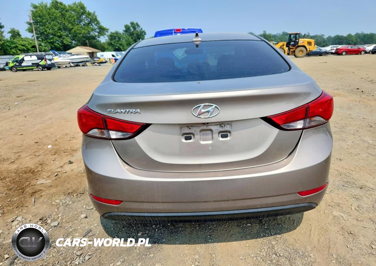 2015 Hyundai Elantra Se VIN:5NPDH4AE5FH638753 - 6