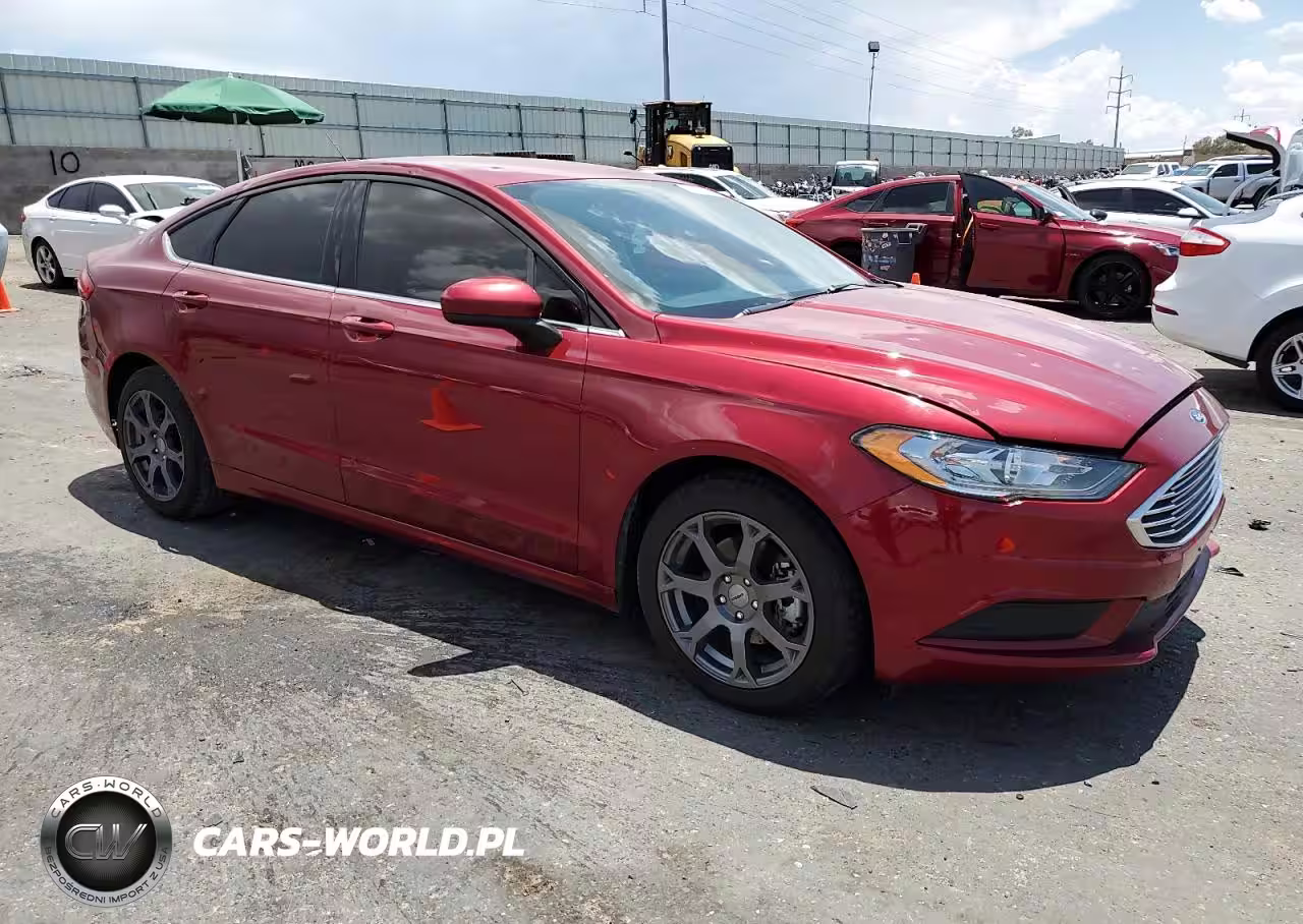 2017 Ford Fusion Se VIN:3FA6P0HD4HR311851 - 4