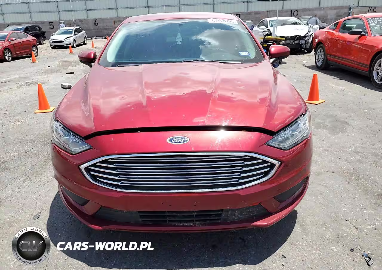 2017 Ford Fusion Se VIN:3FA6P0HD4HR311851 - 5
