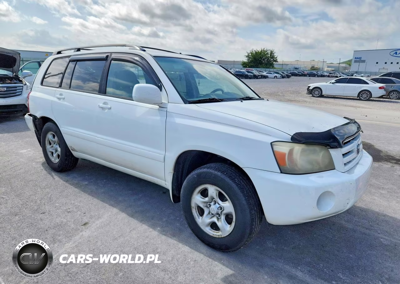 2006 Toyota Highlander 4D 2Wd VIN:JTEGP21A360110350 - 4