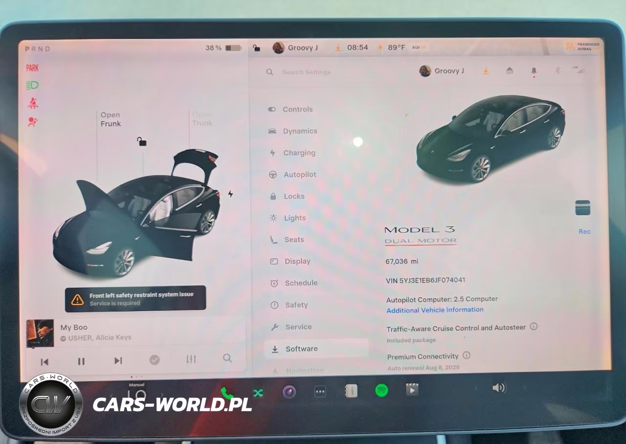 2018 Tesla Model 3 VIN:5YJ3E1EB6JF074041 - 9