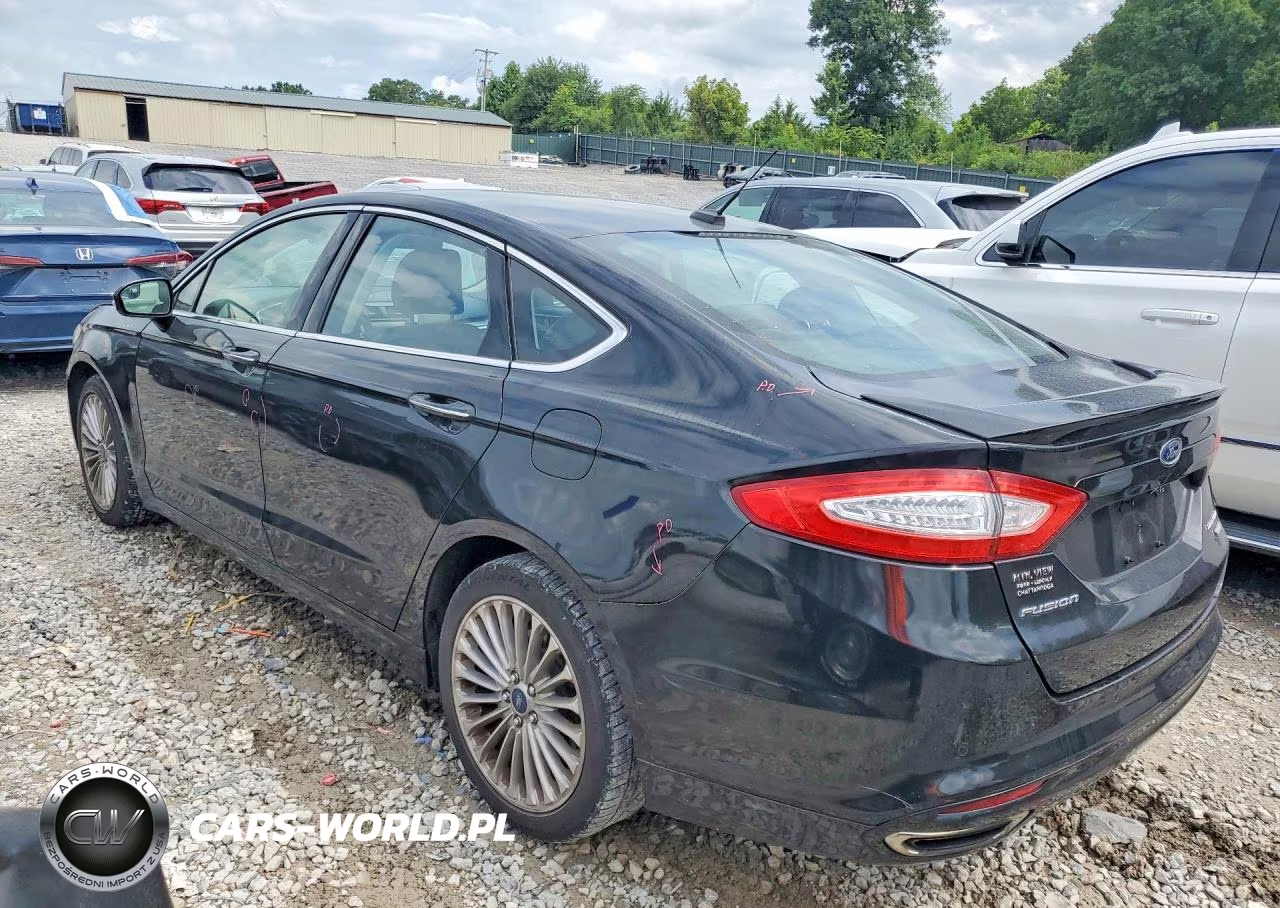 2016 Ford Fusion Titanium VIN:3FA6P0K98GR390413 - 2