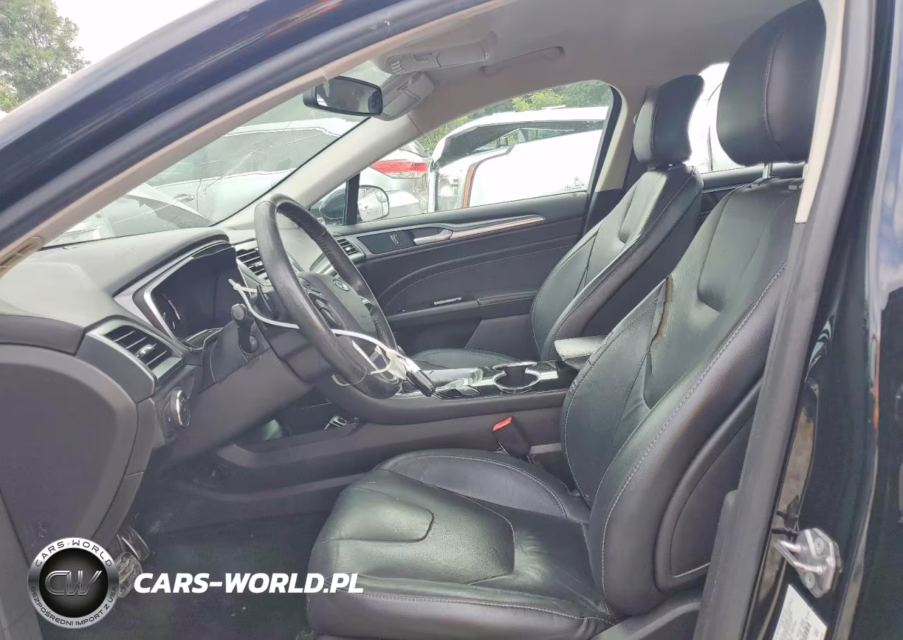2016 Ford Fusion Titanium VIN:3FA6P0K98GR390413 - 7