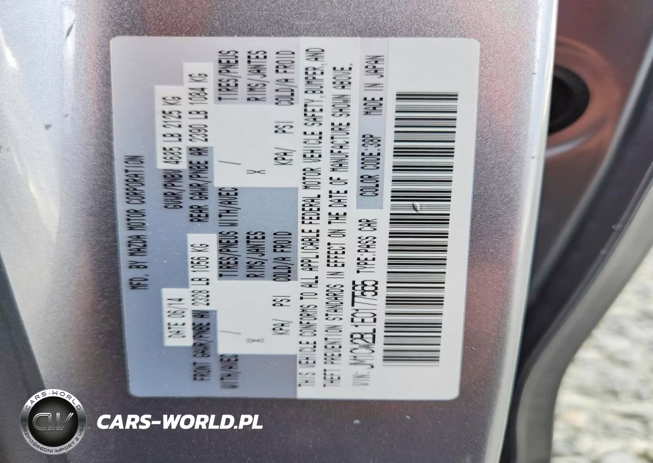 2014 Mazda 5 Sport VIN:JM1CW2BL1E0177565 - 13