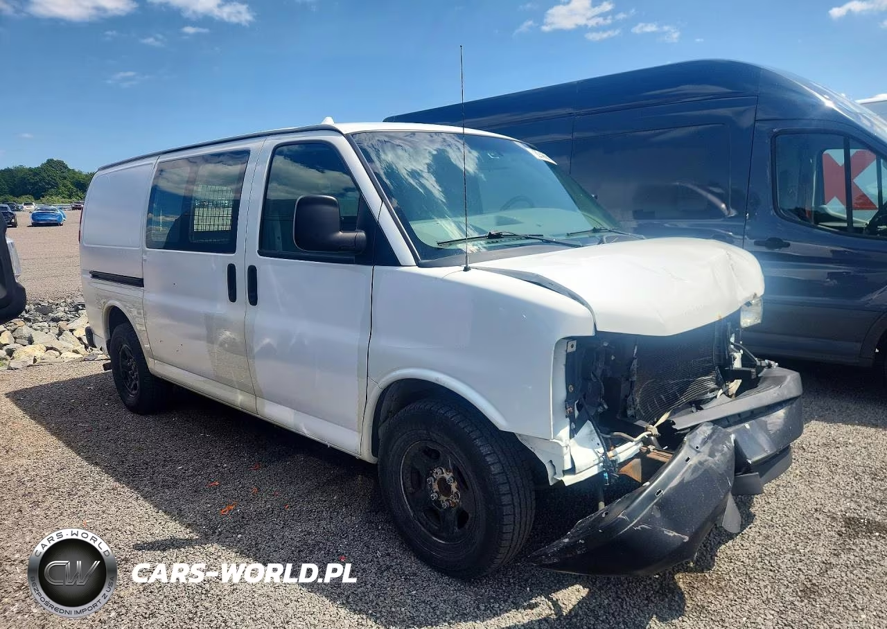 2013 Chevrolet Express 1500 Delivery Van VIN:1GCSGAFX1D1154750 - 4