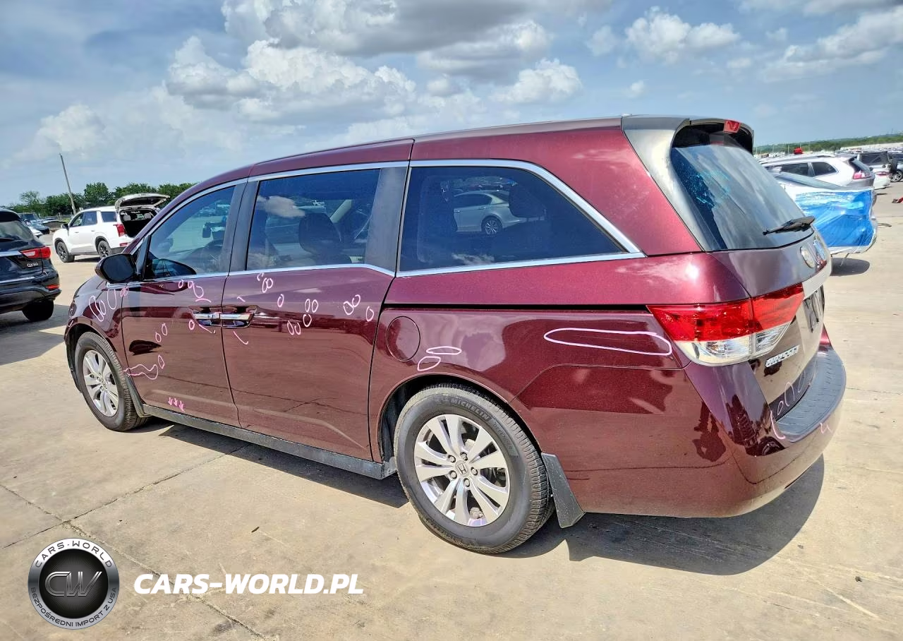 2014 Honda Odyssey Exl VIN:5FNRL5H62EB010784 - 2