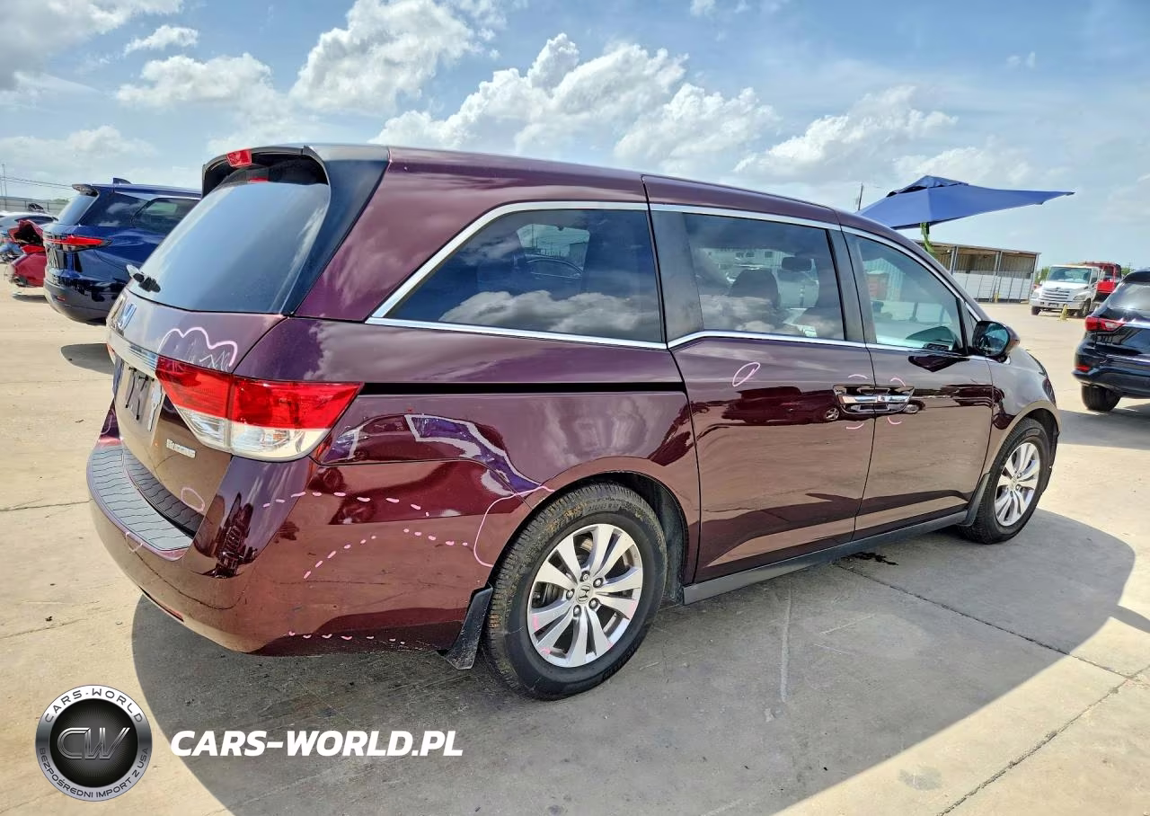 2014 Honda Odyssey Exl VIN:5FNRL5H62EB010784 - 3