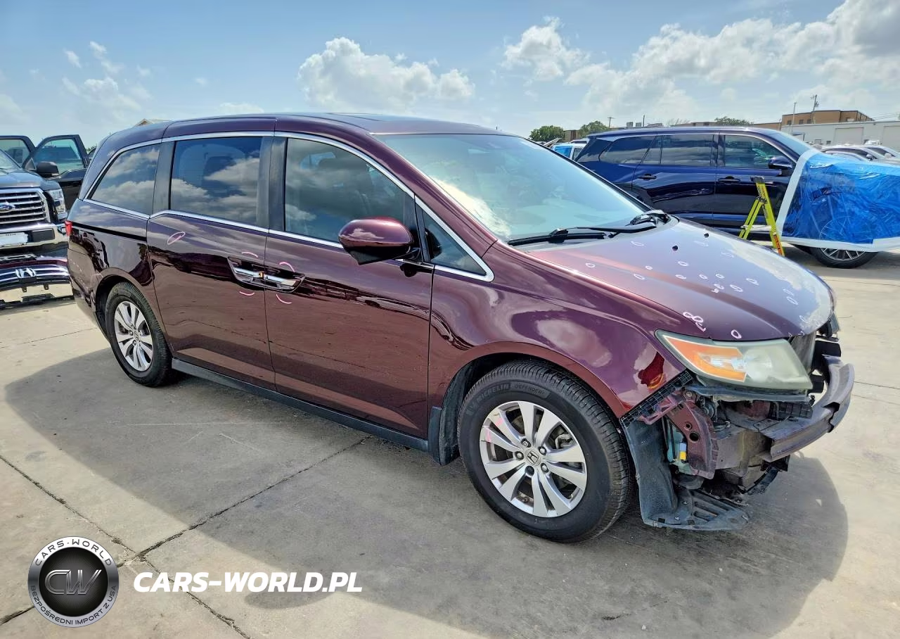 2014 Honda Odyssey Exl VIN:5FNRL5H62EB010784 - 4