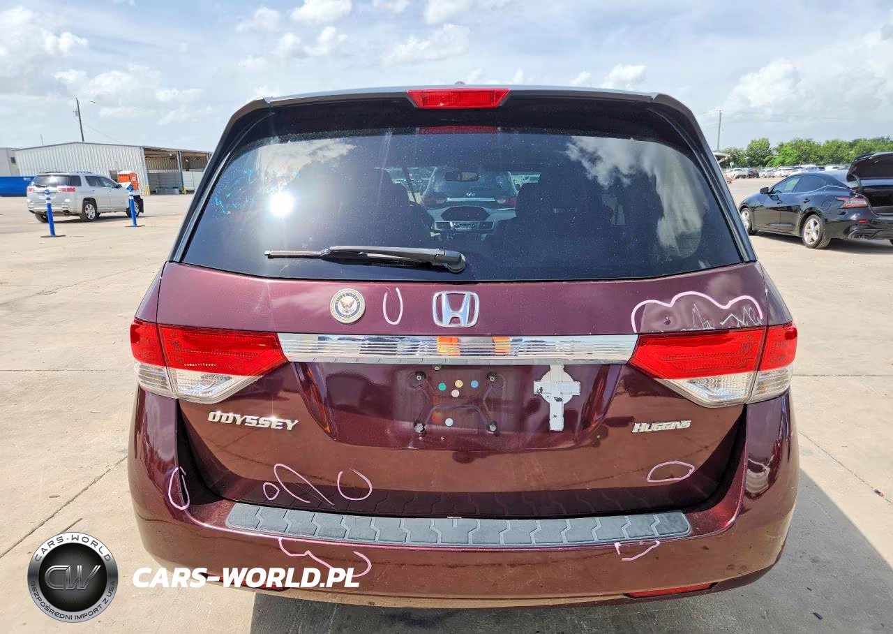 2014 Honda Odyssey Exl VIN:5FNRL5H62EB010784 - 6