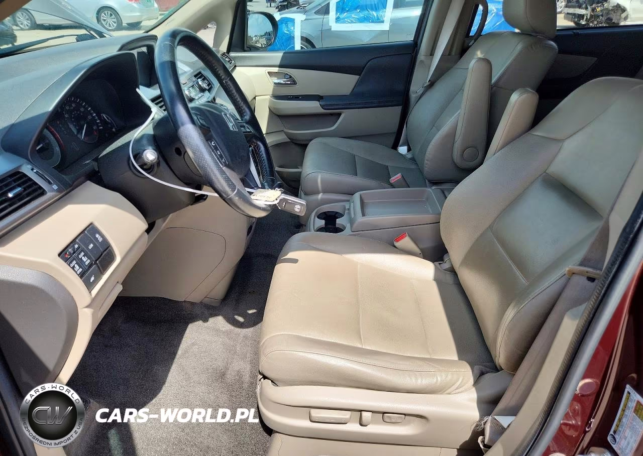2014 Honda Odyssey Exl VIN:5FNRL5H62EB010784 - 7