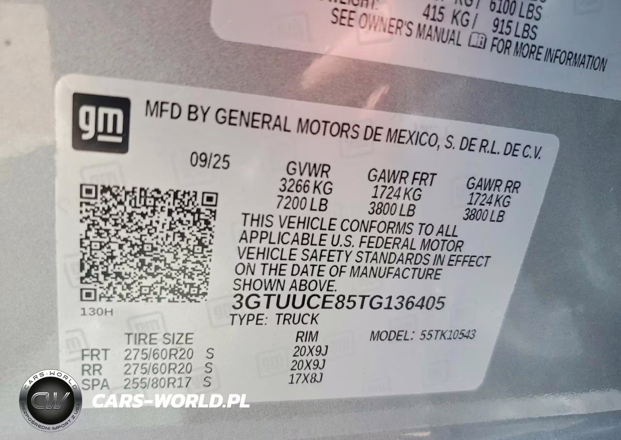 2026 GMC Sierra K1500 Elevation VIN:3GTUUCE85TG136405 - 12