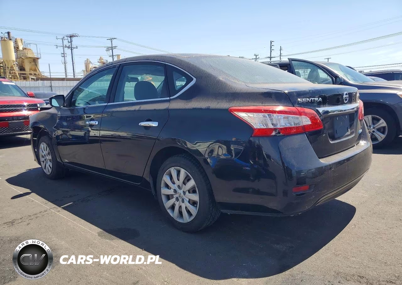 2014 Nissan Sentra Sv VIN:3N1AB7AP0EY201819 - 2