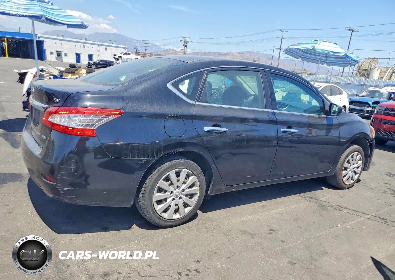 2014 Nissan Sentra Sv VIN:3N1AB7AP0EY201819 - 3
