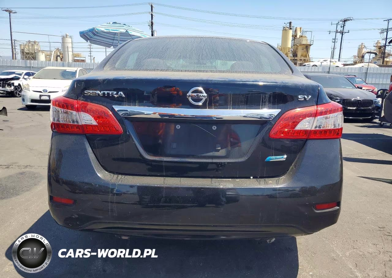 2014 Nissan Sentra Sv VIN:3N1AB7AP0EY201819 - 6