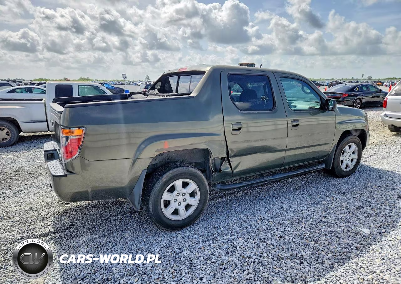 2006 Honda Ridgeline Rts VIN:2HJYK164X6H502009 - 3