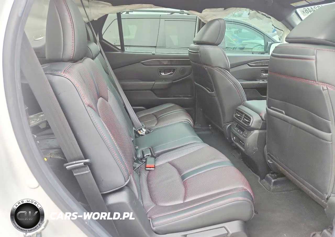 2025 Honda Pilot Black VIN:5FNYG1H94SB125112 - 11