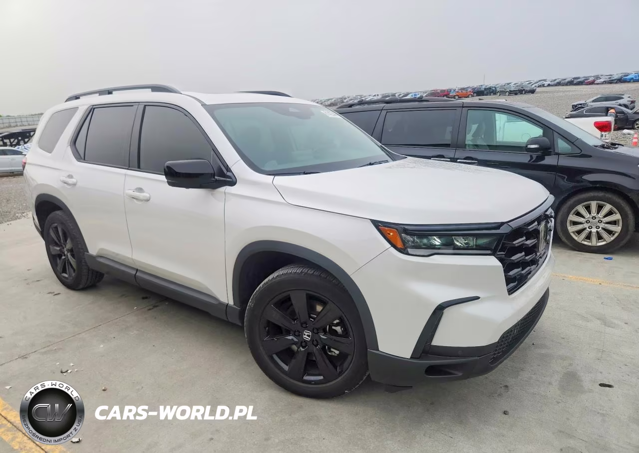 2025 Honda Pilot Black VIN:5FNYG1H94SB125112 - 4
