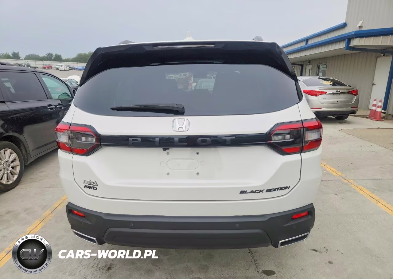 2025 Honda Pilot Black VIN:5FNYG1H94SB125112 - 6