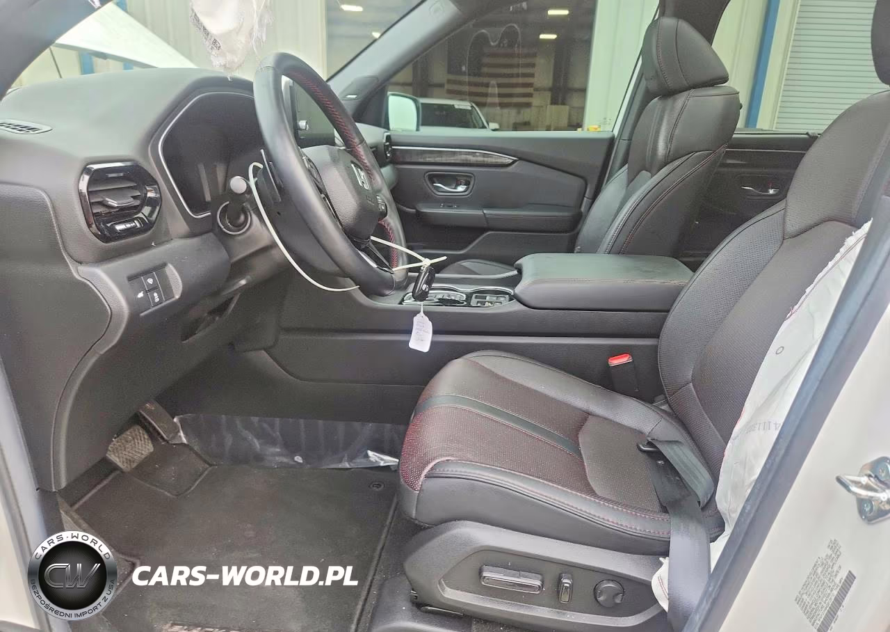 2025 Honda Pilot Black VIN:5FNYG1H94SB125112 - 7