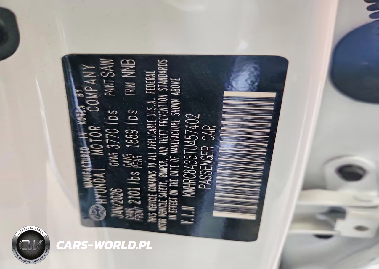 2026 Hyundai Venue Sel VIN:KMHRC8A33TU457402 - 13