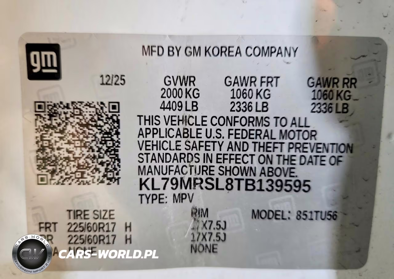 2026 Chevrolet Trailblazer Lt VIN:KL79MRSL8TB139595 - 13