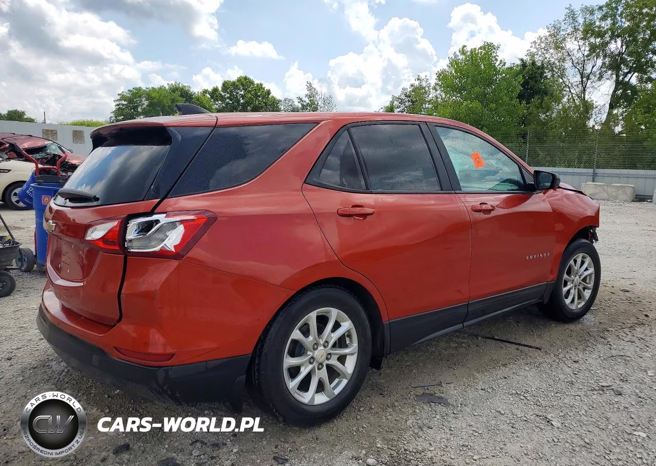 2020 Chevrolet Equinox Ls VIN:2GNAXHEV2L6168423 - 3