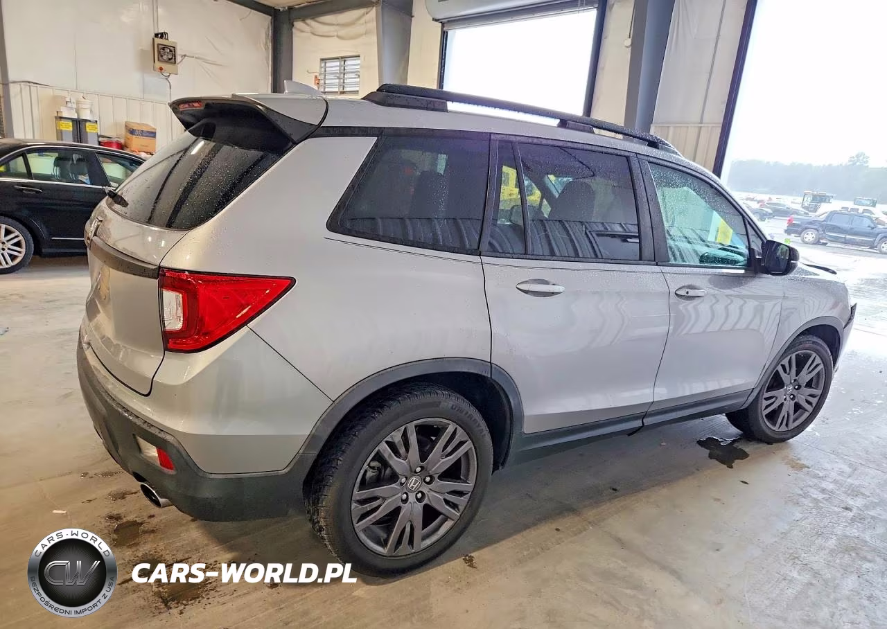 2020 Honda Passport Exl VIN:5FNYF7H55LB004707 - 3