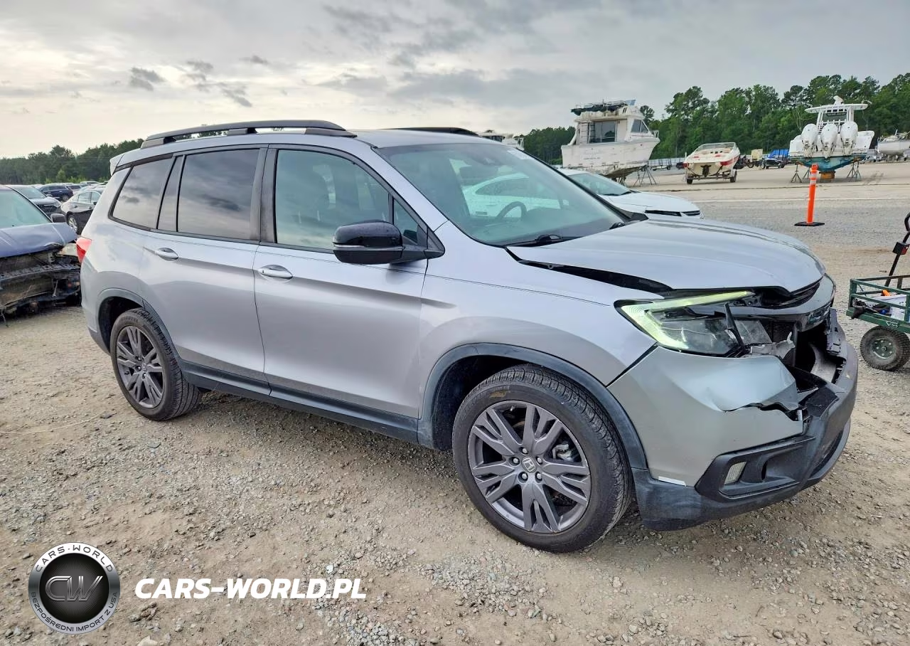 2020 Honda Passport Exl VIN:5FNYF7H55LB004707 - 4