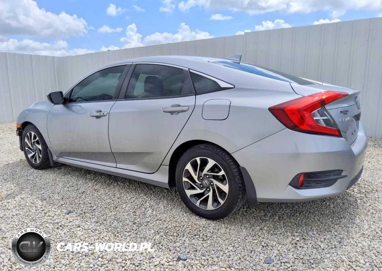 2017 Honda Civic Ex VIN:19XFC2F71HE046201 - 2