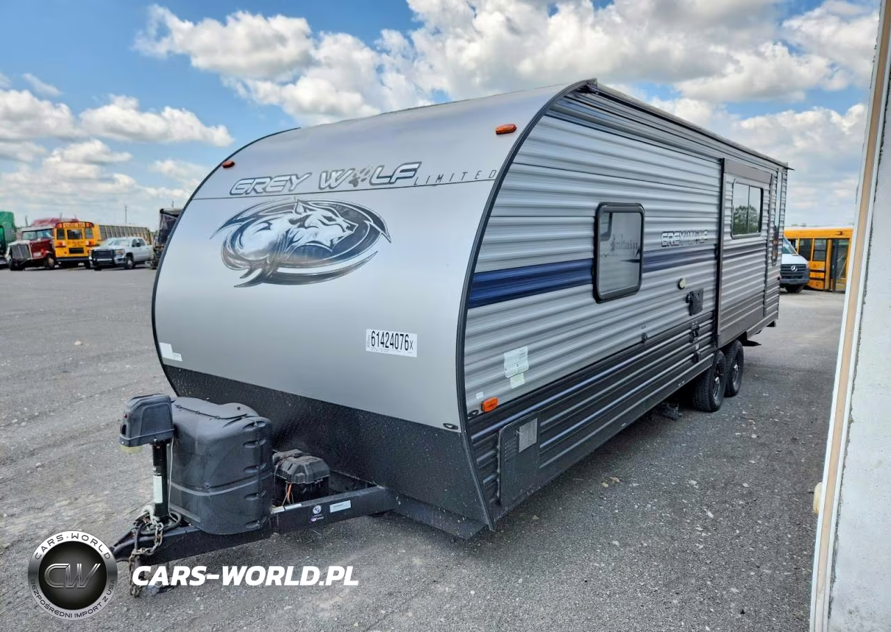 2019 Forest River Grey Wolf Camper VIN:4X4TCKY27KK059280 - 2