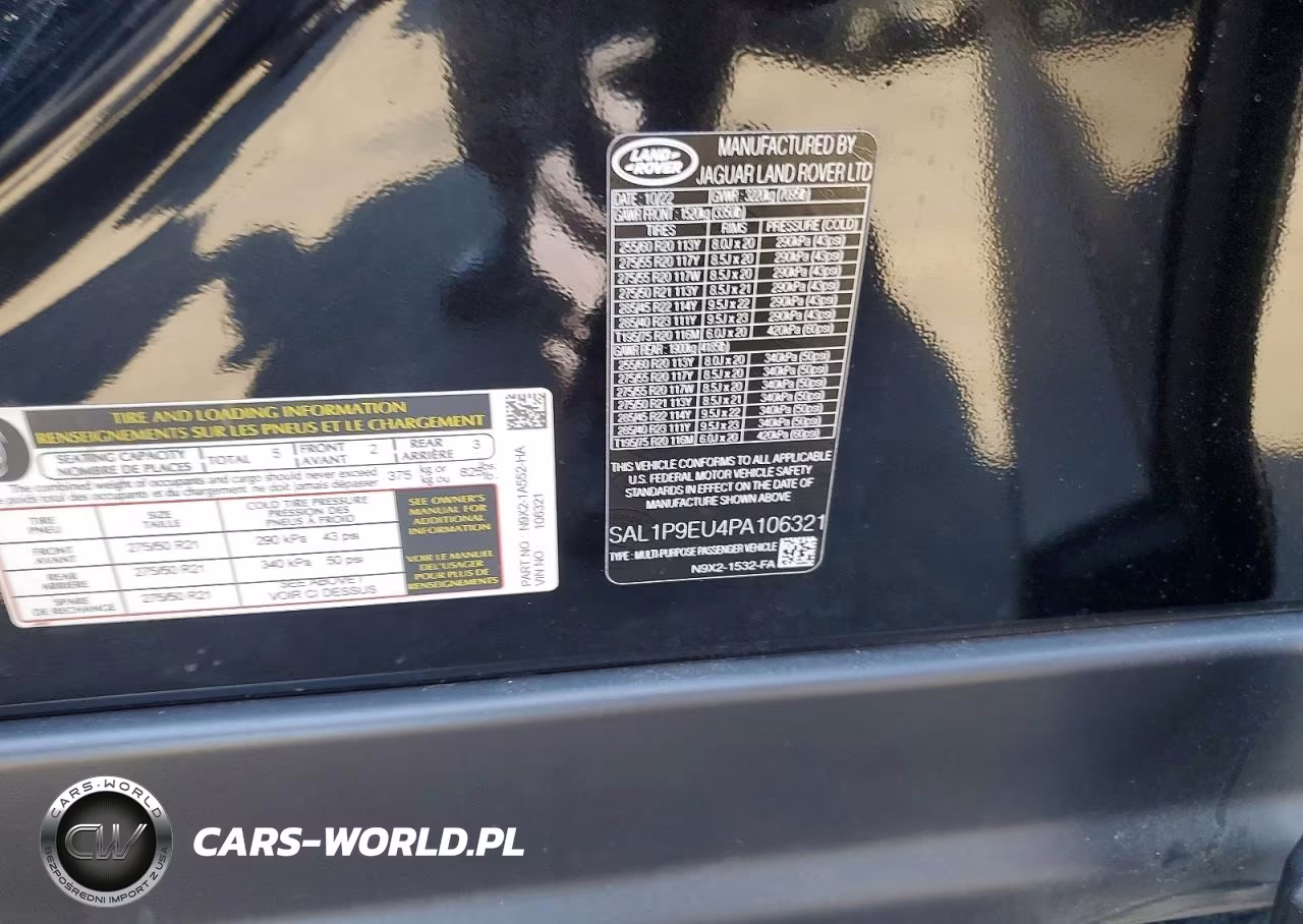 2023 Land Rover Range Rover Sport Dynamic Se VIN:SAL1P9EU4PA106321 - 13