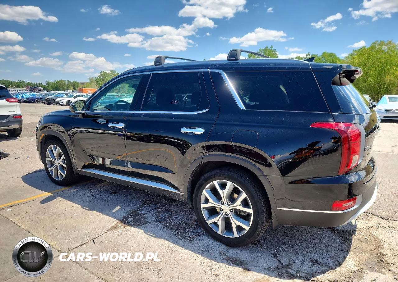 2021 Hyundai Palisade Sel VIN:KM8R4DHE0MU219568 - 2