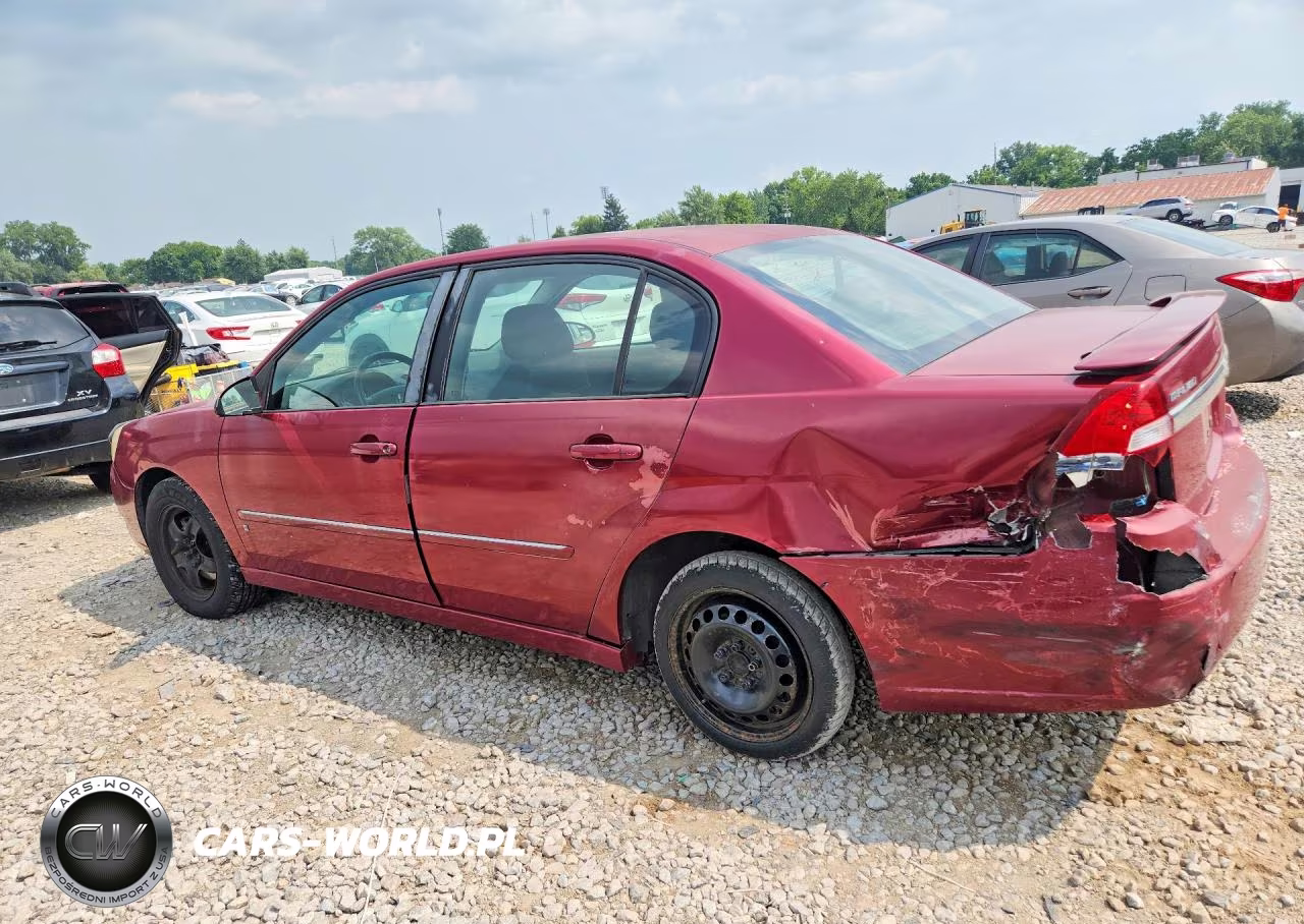 2006 Chevrolet Malibu Lt VIN:1G1ZT51886F157919 - 2