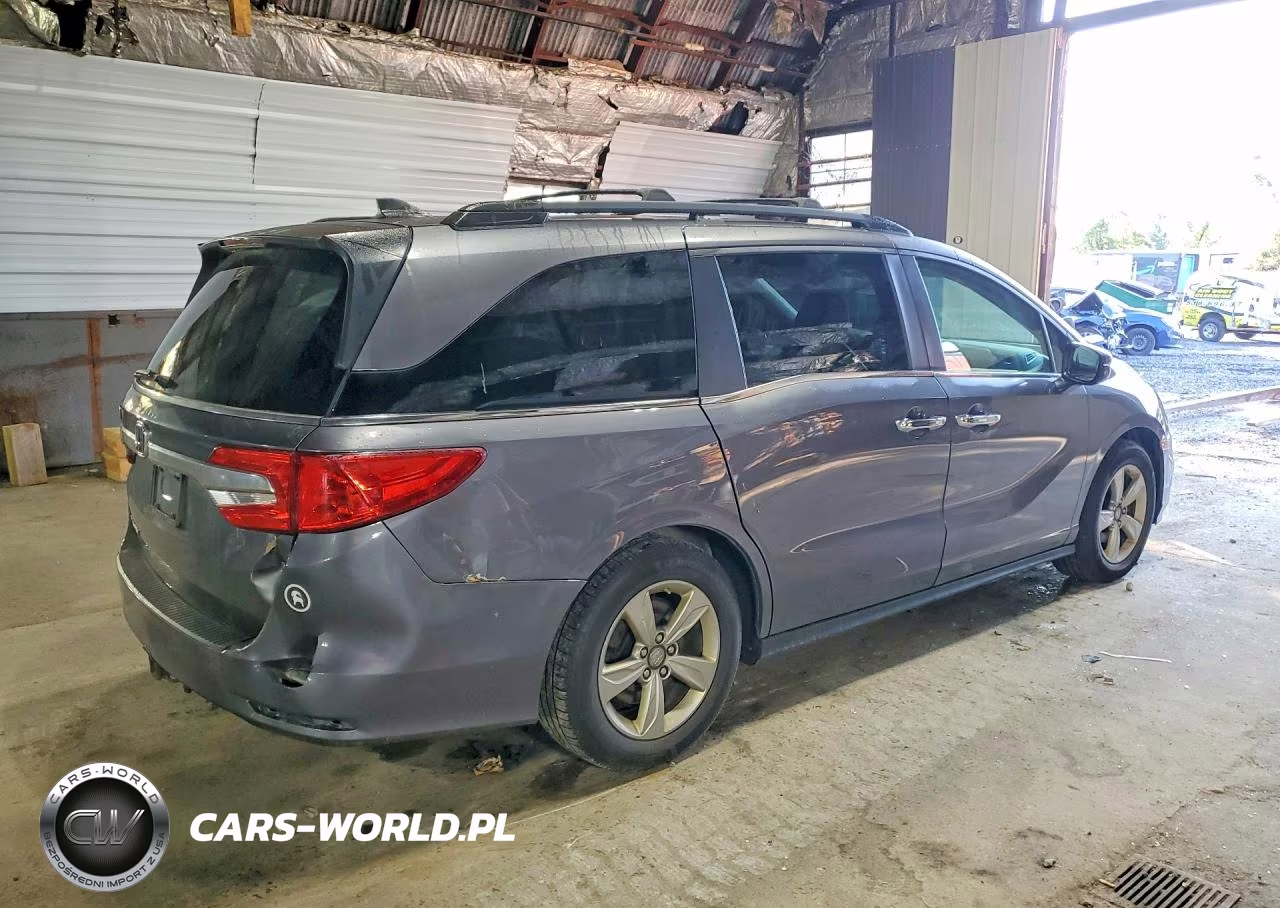 2018 Honda Odyssey Ex VIN:5FNRL6H57JB106143 - 3