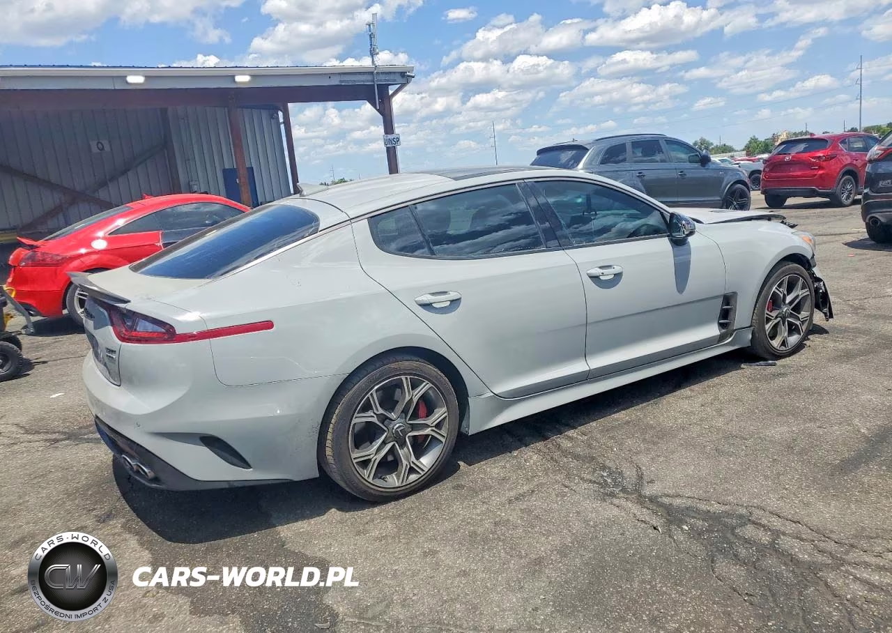 2019 Kia Stinger Gt1 VIN:KNAE45LC9K6045691 - 3