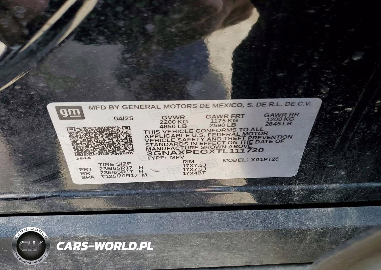 2026 Chevrolet Equinox Lt VIN:3GNAXPEGXTL111720 - 14