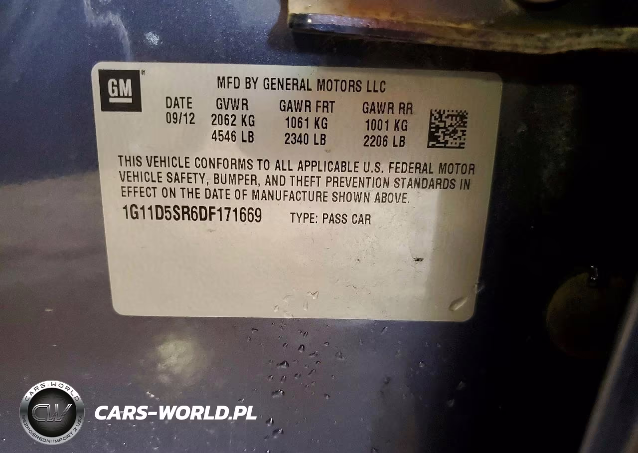 2013 Chevrolet Malibu 1Lt VIN:1G11D5SR6DF171669 - 13