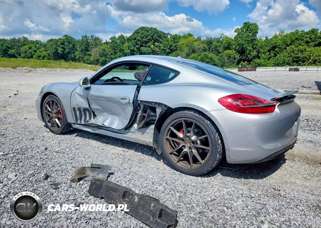 2014 Porsche Cayman VIN:WP0AB2A89EK191721 - 2
