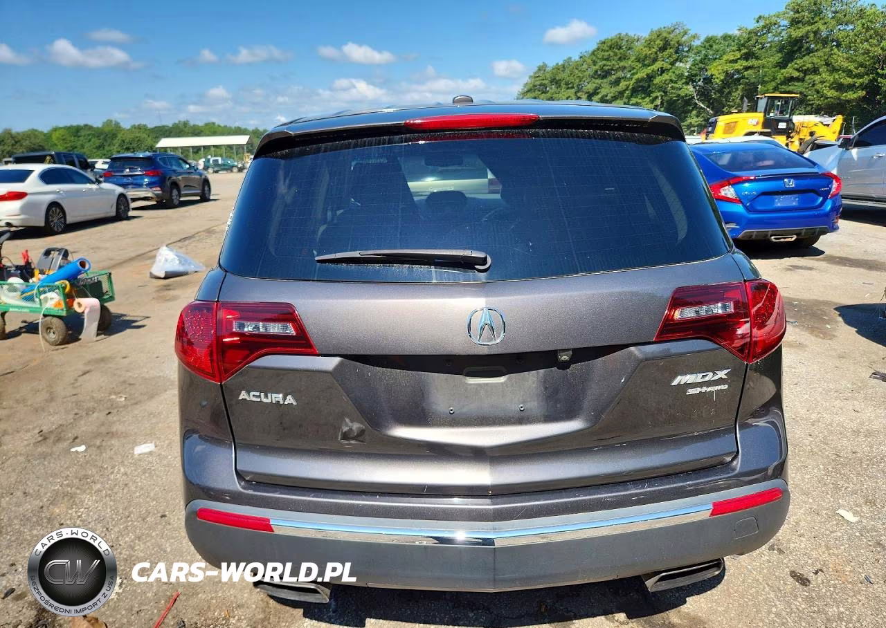 2012 Acura Mdx Technology VIN:2HNYD2H47CH503870 - 6