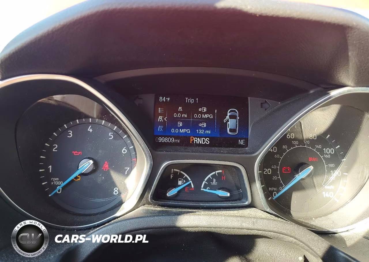 2016 Ford Focus Se VIN:1FADP3K2XGL367662 - 9