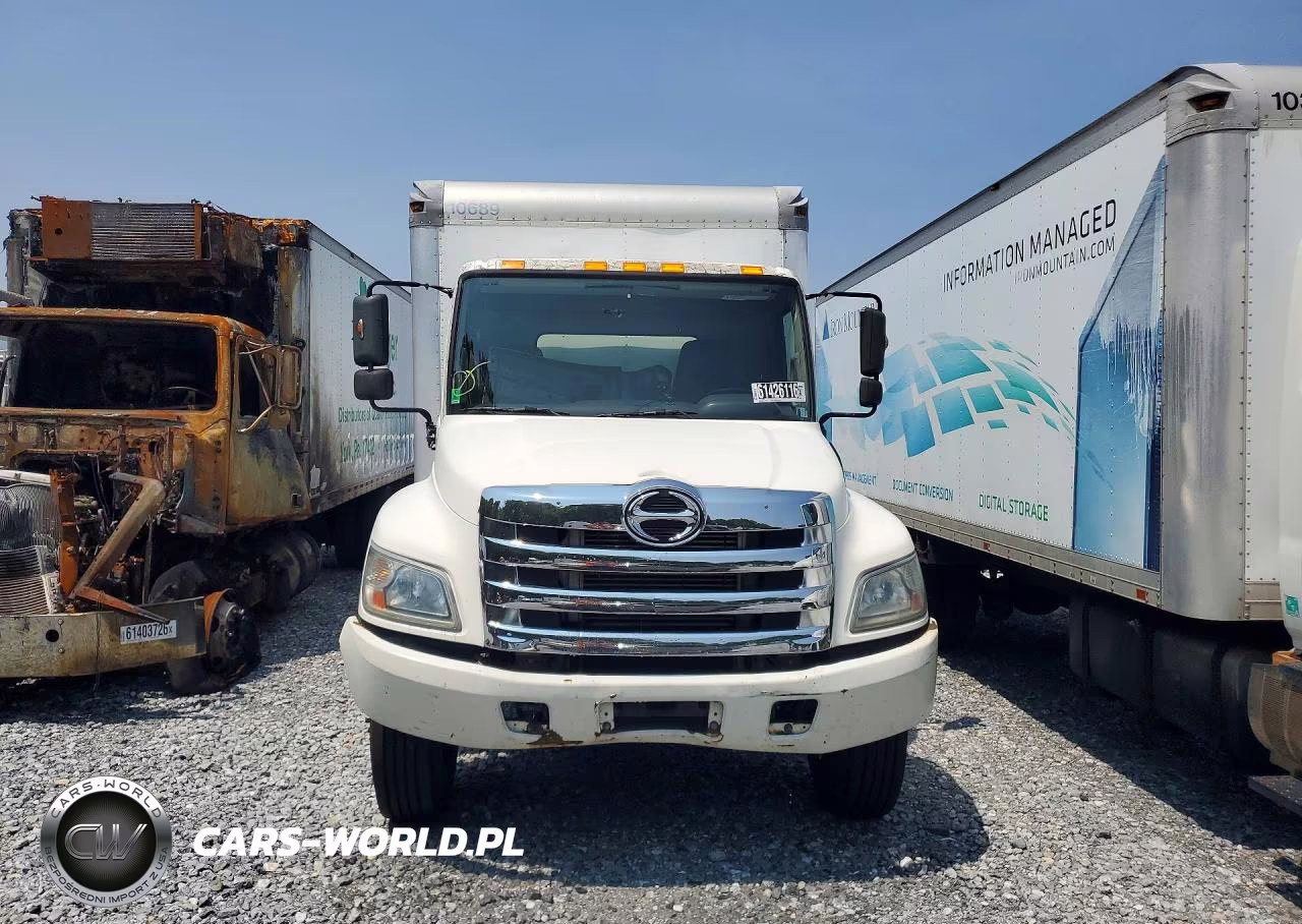 2013 Hino 258-268 Box Truck VIN:5PVNE8JP6D4S50536 - 5