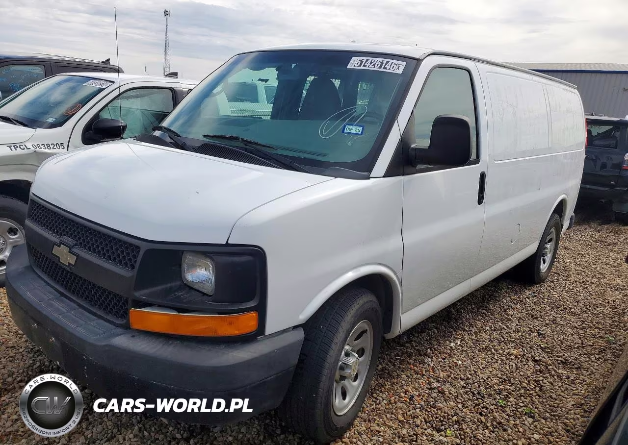 2013 Chevrolet Express G1500 VIN:1GCSGAFX2D1167796 - 1