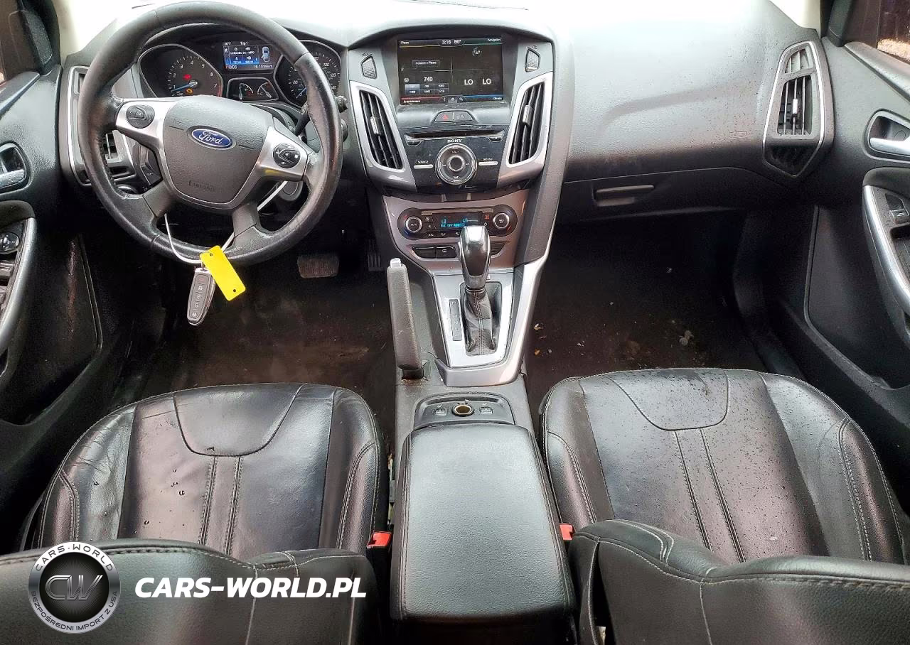 2014 Ford Focus Titanium VIN:1FADP3N21EL398419 - 8