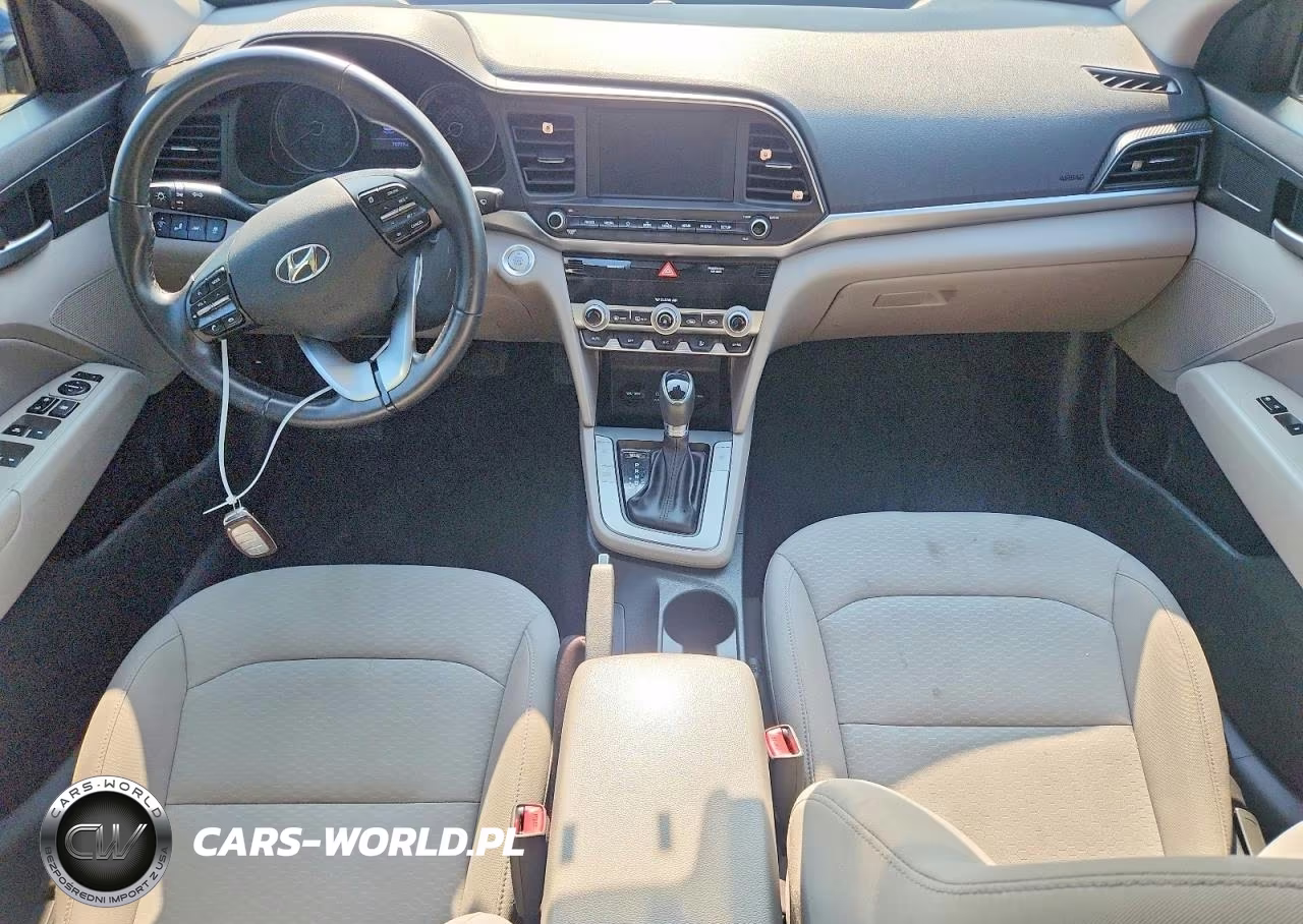 2019 Hyundai Elantra Eco VIN:5NPD94LA2KH416849 - 8